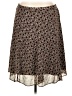 George 100% Polyester Paisley Brown Casual Skirt Size 14 - photo 1