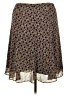 George 100% Polyester Paisley Brown Casual Skirt Size 14 - photo 2