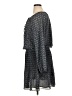 MICHAEL Michael Kors 100% Polyester Paisley Gray Casual Dress Size XL - photo 5