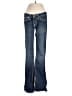 True Religion Hearts Blue Jeans Size 27 waist - photo 1