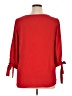 Chaus Red 3/4 Sleeve Blouse Size XL - photo 2