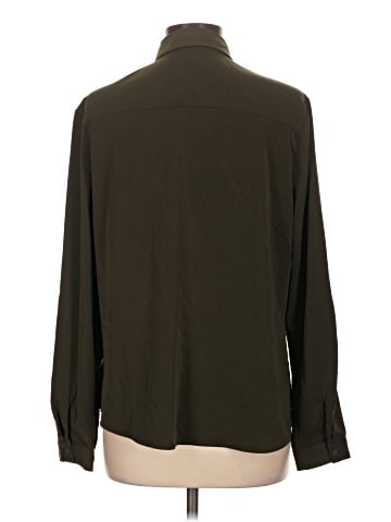 Eva Mendes by New York & Company Long Sleeve Blouse (view 2)