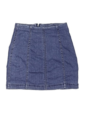 Free People Denim Skirt (view 1)