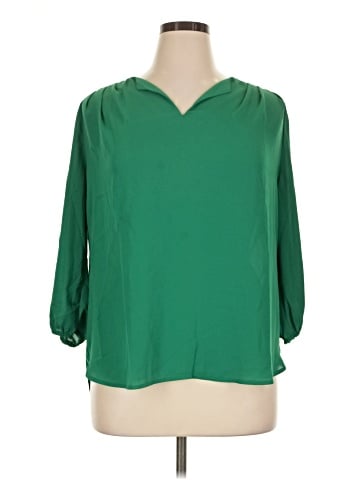 Pleione 3/4 Sleeve Blouse (view 1)