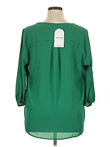 Pleione 3/4 Sleeve Blouse (view 2)