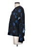 Parker 100% Polyester Blue 3/4 Sleeve Blouse Size S - photo 5