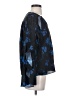 Parker 100% Polyester Blue 3/4 Sleeve Blouse Size S - photo 4