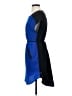 Mossimo 100% Polyester Color Block Blue Casual Dress Size S - photo 5