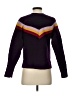 Milly 100% Merino Wool Chevron-herringbone Purple Wool Pullover Sweater Size S - photo 2