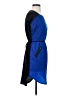 Mossimo 100% Polyester Color Block Blue Casual Dress Size S - photo 4