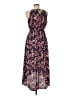 Old Navy 100% Polyester Floral Blue Casual Dress Size M - photo 2