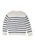 Nordstrom 100% Cotton Stripes Ivory Pullover Sweater Size 6 - photo 2