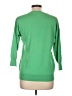 Banana Republic Green Silk Pullover Sweater Size Lg Petite - photo 2