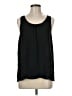 Ann Taylor LOFT 100% Polyester Black Sleeveless Blouse Size M - photo 1
