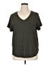 Old Navy 100% Cotton Gray Short Sleeve Top Size XXL - photo 1