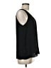 Ann Taylor LOFT 100% Polyester Black Sleeveless Blouse Size M - photo 4