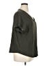 Old Navy 100% Cotton Gray Short Sleeve Top Size XXL - photo 4