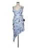 Lulus 100% Polyester Blue Cocktail Dress Size XL - photo 1