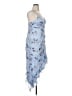 Lulus 100% Polyester Blue Cocktail Dress Size XL - photo 4