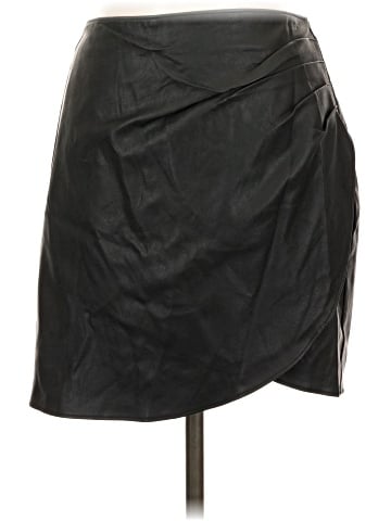Abercrombie & Fitch Faux Leather Skirt (view 1)