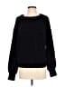 Free People Solid Black Pullover Sweater Size XS - photo 1