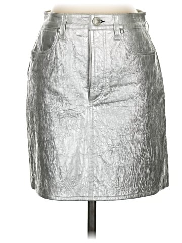 Rag & Bone Faux Leather Skirt (view 1)