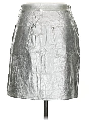 Rag & Bone Faux Leather Skirt (view 2)