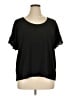 MICHAEL Michael Kors Black Short Sleeve Top Size XL - photo 1