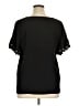 MICHAEL Michael Kors Black Short Sleeve Top Size XL - photo 2