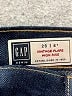 Gap Chevron-herringbone Blue Jeans Size 28 waist (tall) - photo 7