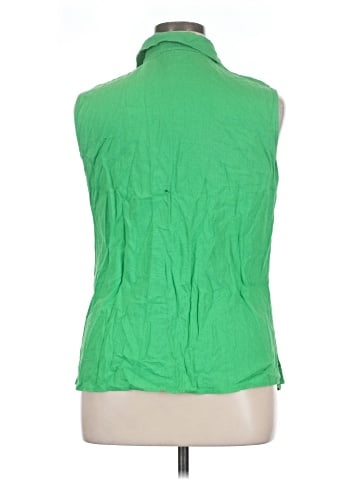 R&K Sleeveless Button-Down Shirt (view 2)