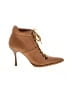 MICHAEL Michael Kors 100% Leather Brown Tan Ankle Boots Size 7 1/2 - photo 1