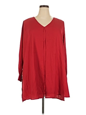 Jessica London 3/4 Sleeve Blouse (view 1)