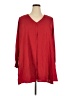 Jessica London 100% Polyester Red 3/4 Sleeve Blouse Size 22 - photo 1