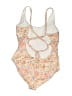 PrAna 100% Polyester Floral Ivory Yellow One Piece Swimsuit Size XL - photo 2