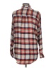Levi's Plaid Red Long Sleeve Button-Down Shirt Size M - photo 2