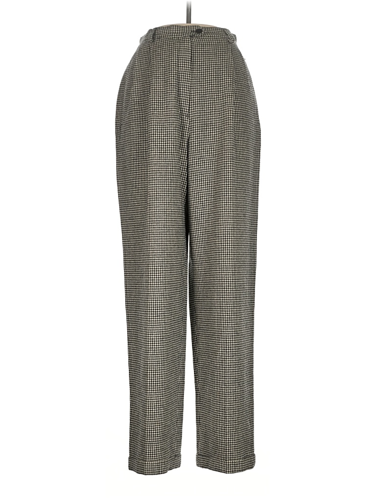 Pre-owned Polo Ralph Lauren Wool Pants In Gray