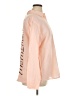 Sundry Orange Long Sleeve Blouse Size XL (4) - photo 4