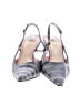 Smith 100% Leather Stripes Gray Heels Size EU 38 - photo 2
