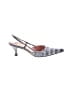 Smith 100% Leather Stripes Gray Heels Size EU 38 - photo 1