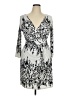 Jessica Simpson Print Gray Cocktail Dress Size 14 - photo 1