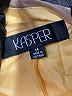 Kasper Solid Tan Yellow Blazer Size 14 - photo 6
