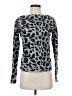 Massimo Dutti Animal Print Silver Pullover Sweater Size XS - photo 1