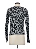 Massimo Dutti Animal Print Silver Pullover Sweater Size XS - photo 2
