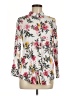 Joules 100% Viscose Floral Ivory Long Sleeve Blouse Size 6 - photo 1