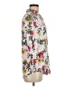 Joules 100% Viscose Floral Ivory Long Sleeve Blouse Size 6 - photo 4