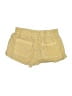 Roxy Solid Yellow Khaki Shorts Size M - photo 2