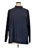 Chico's Stripes Blue Turtleneck Sweater Size XL (3) - photo 1