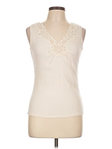 August Silk Sleeveless Top (view 1)
