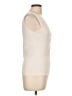 August Silk Ivory Sleeveless Top Size L - photo 4